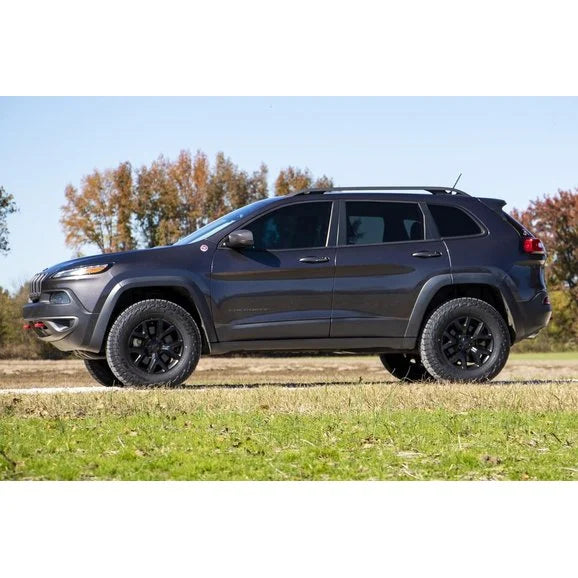 Load image into Gallery viewer, Rough Country 60400 2in Spacer Lift Kit for 14-21 Jeep Cherokee KL
