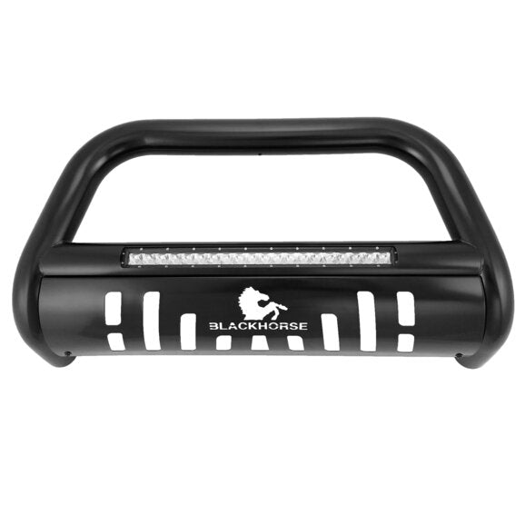 Load image into Gallery viewer, Black Horse Off Road 3&quot; Beacon Bull Bar for 07-18 Jeep Wrangler JK
