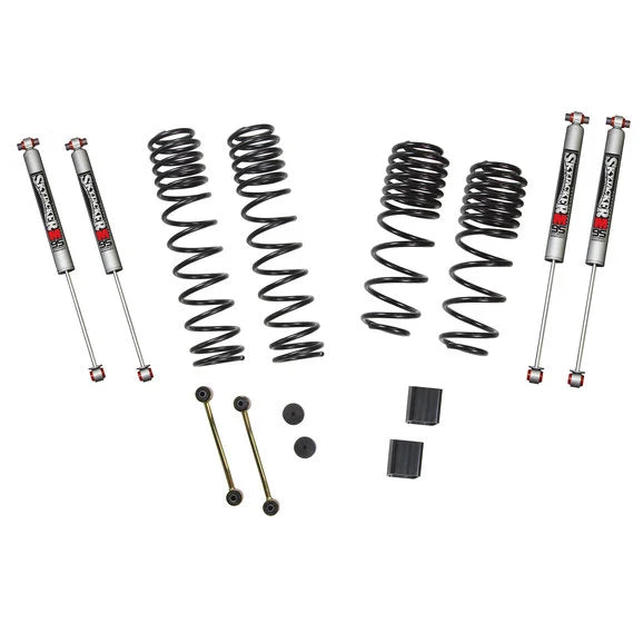 Skyjacker 1-1.5in Dual Rate Coil Suspension System with M95 Monotube Shocks for 18-23 Jeep Wrangler JL Unlimited