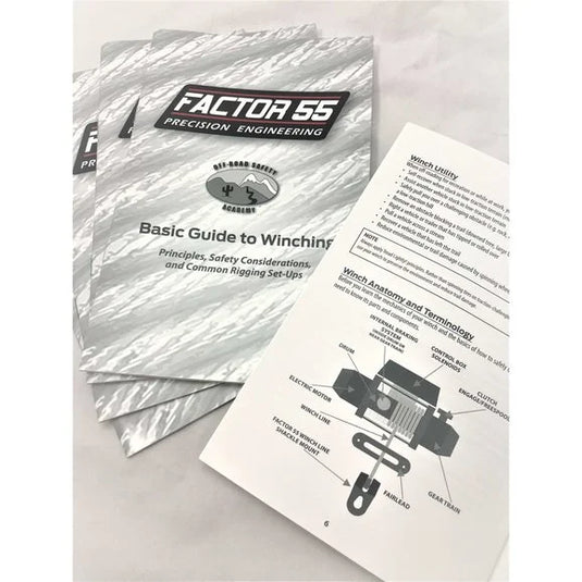 Factor 55 1000 Basic Guide to Winching Manual