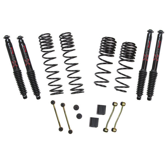 Load image into Gallery viewer, Skyjacker 2-2.5in Dual Rate Coil Suspension System with Black Max Shocks for 18-23 Jeep Wrangler JL Unlimited
