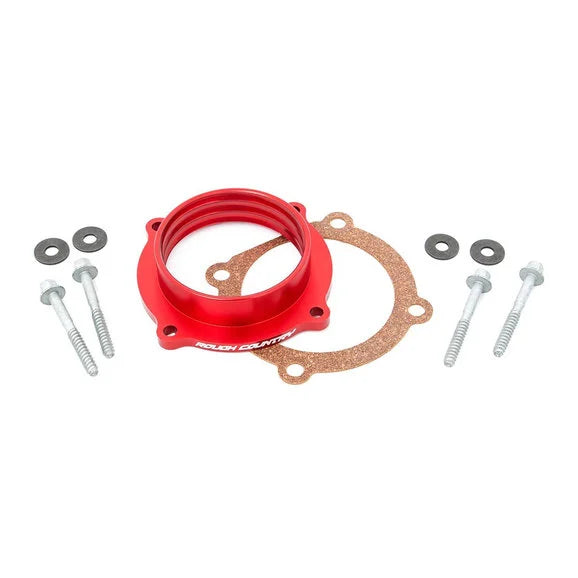 Load image into Gallery viewer, Rough Country 10561 Throttle Body Spacer for 12-24 Jeep Wrangler JK, JL, &amp; Gladiator JT
