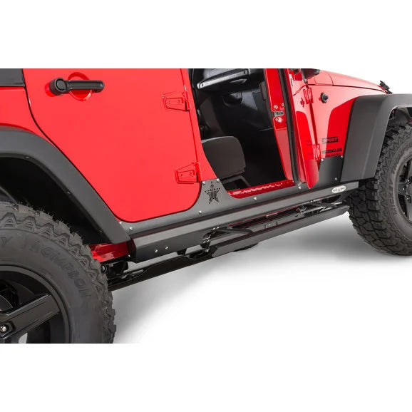 Load image into Gallery viewer, Rock Slide Engineering BD-SS-300-JK4 Gen III Step Sliders for 07-18 Jeep Wrangler JK Unlimited 4-Door
