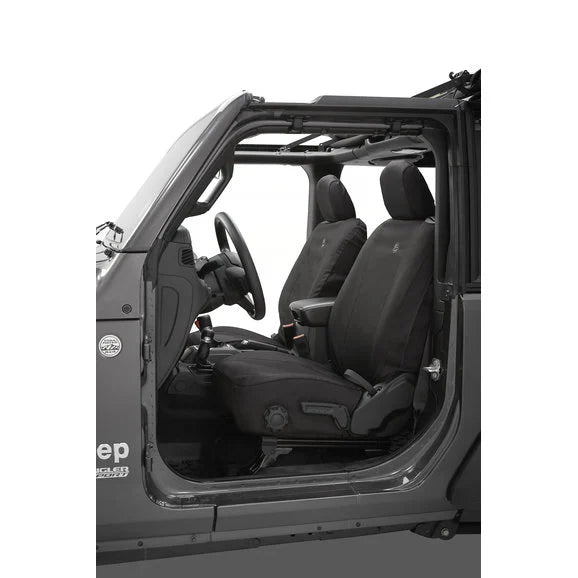 Bestop Front Seat Covers for 18-23 Jeep Wrangler JL