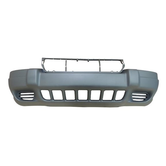 Crown Automotive 5EU79VF7 Front Bumper Fascia in Brownstone for 99-02 Jeep Grand Cherokee WJ Laredo without Fog Lights