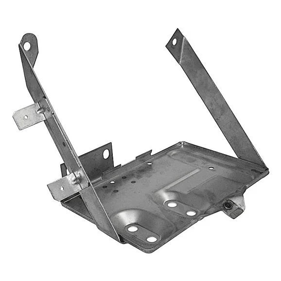 Crown Automotive RT34087 Battery Tray in Stainless Steel for 76-86 Jeep CJ Series