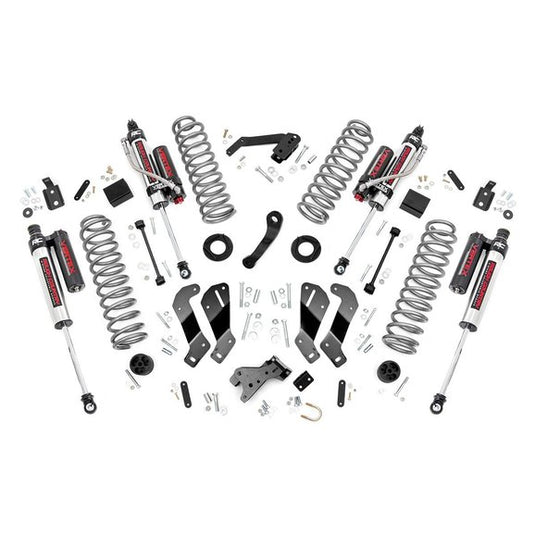 Rough Country 3.5in Suspension Lift Kit with Control Arm Drop for 07-18 Jeep Wrangler JK