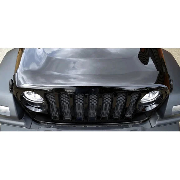 Load image into Gallery viewer, Focus Auto Design Inc. HD7W18 FormFit Hood Protector for 18-24 Jeep Wrangler JL &amp; Gladiator JT
