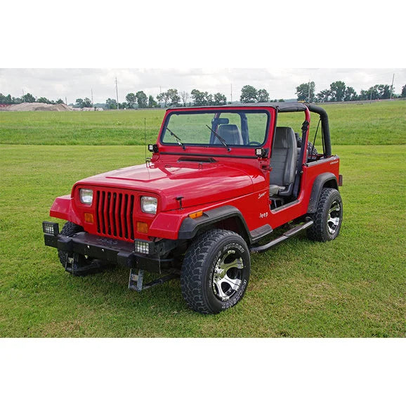 Load image into Gallery viewer, Rough Country 70510 Lower Windshield Light Mounts for 87-95 Jeep Wrangler YJ
