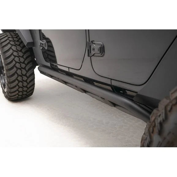 Load image into Gallery viewer, Fab Fours Tube Rock Sliders for 18-24 Jeep Wrangler JL Unlimited
