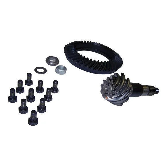 Crown Automotive 68035581AA 4.11 Ratio Ring & Pinion Kit for 07-18 Jeep Wrangler Rubicon & Wrangler Unlimited Rubicon JK with Dana 44 Rear Axle