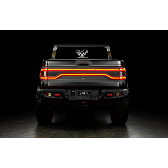 Load image into Gallery viewer, Oracle Lighting Racetrack Flush Style LED Tailgate Panel Light for 20-24 Jeep Gladiator JT
