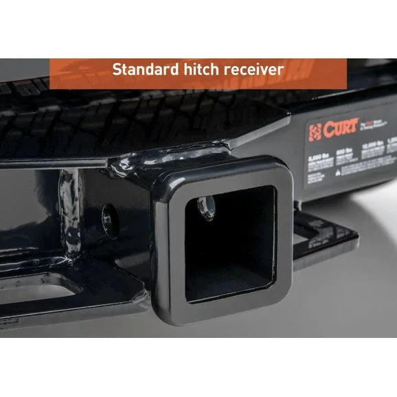 Load image into Gallery viewer, CURT 31086 2&quot; Front Receiver Hitch for 18-24 Jeep Wrangler JL &amp; Gladiator JT
