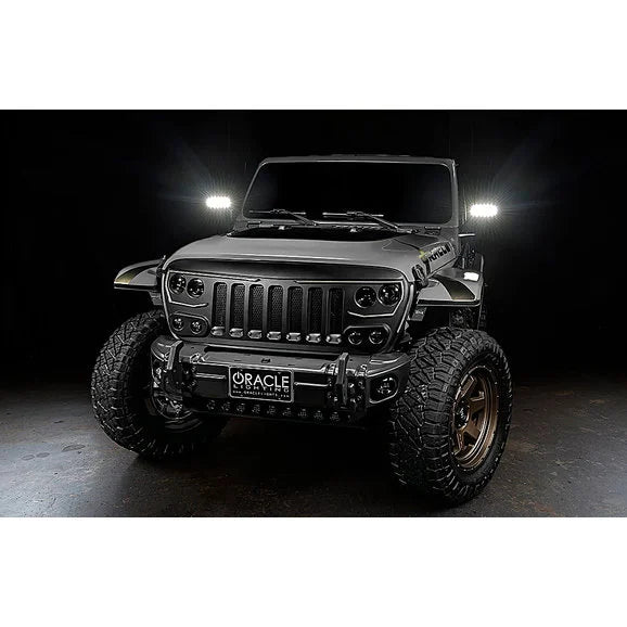 Load image into Gallery viewer, Oracle Lighting 5855-001 LED Off-Road Side Mirrors for 18-22 Jeep Wrangler JL &amp; Gladiator JT
