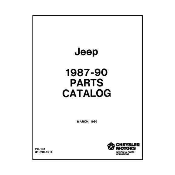 Load image into Gallery viewer, Bishko Automotive Literature Factory Authorized Parts Catalog for 74-96 Jeep Vehicles
