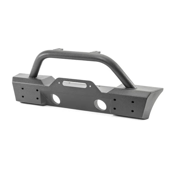 Load image into Gallery viewer, TACTIK Stubby Front Bumper and TACTIK Winch for 07-18 Jeep Wrangler JK
