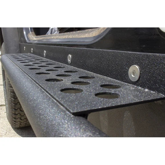 Load image into Gallery viewer, Fishbone Offroad FB23115 Rock Sliders with Tube Steps for 87-95 Jeep Wrangler YJ
