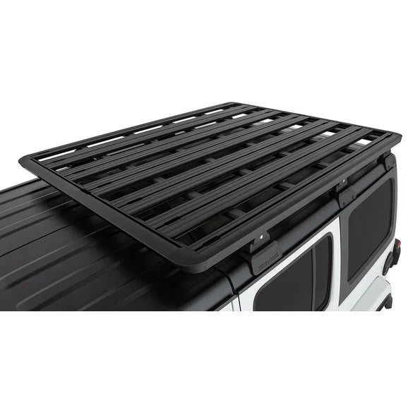 Load image into Gallery viewer, Rhino-Rack JC-00456 72&quot; x 56&quot; Pioneer Platform with Backbone System &amp; Quick Mount Legs for 18-23 Jeep Wrangler JL Unlimited with Hardtop
