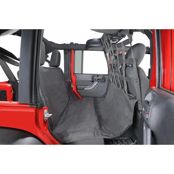 Dirtydog 4X4 J4PD07FSBK Pet Divider / Seat Saver for 07-18 Jeep Wrangler Unlimited JK 4 Door