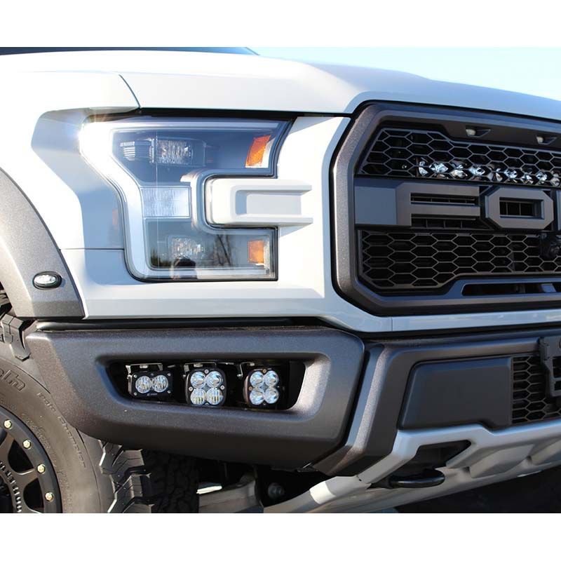 Load image into Gallery viewer, Baja Designs 2017-18 Ford Raptor SAE Fog Pocket Kit
