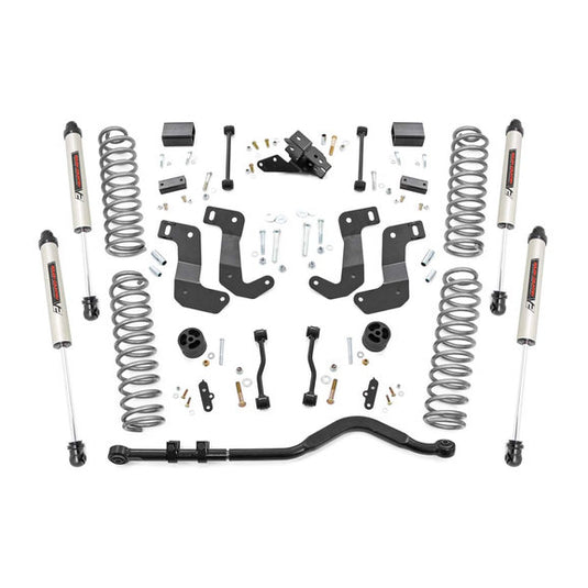 Rough Country 3.5in Suspension Lift Kit with Control Arm Drop for 18-24 Jeep Wrangler JL Unlimited