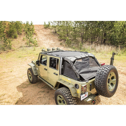 Rugged Ridge 13579.42 Eclipse Cargo Barrier for 07-18 Jeep Wrangler Unlimited 4 Door