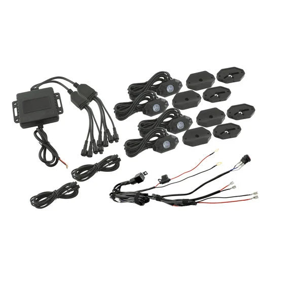 Load image into Gallery viewer, Stinger Off-Road Bluetooth RGB LED Underglow Kit for 07-24 Jeep Wrangler JL, JK &amp; Gladiator JT
