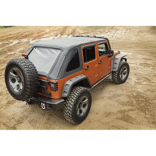 Rugged Ridge 13750.38 Bowless Soft Top for 07-18 Jeep Wrangler Unlimited JK 4 Door