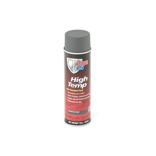 Por-15 44218 High Temperature Coating in Manifold Gray