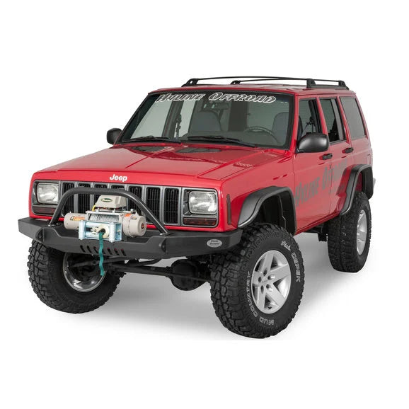 HyLine OffRoad 250100140 Winch Guard for 84-06 Jeep Wrangler YJ, TJ, TJ Unlimited & Cherokee XJ