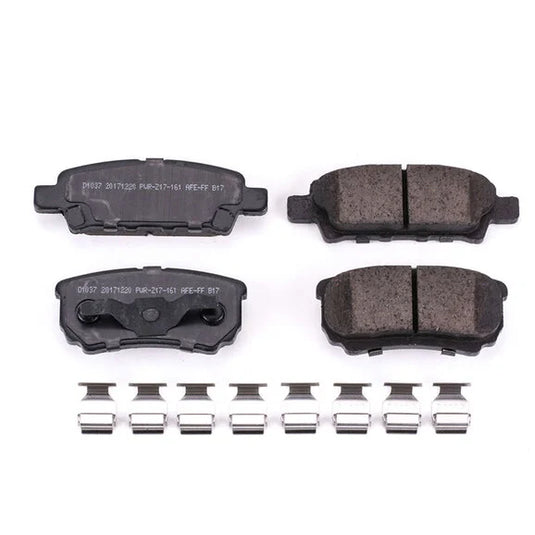 Power Stop 17-866 Z17 Evolution Ceramic Brake Pads- Front for 07-17 Jeep Compass and Patriot