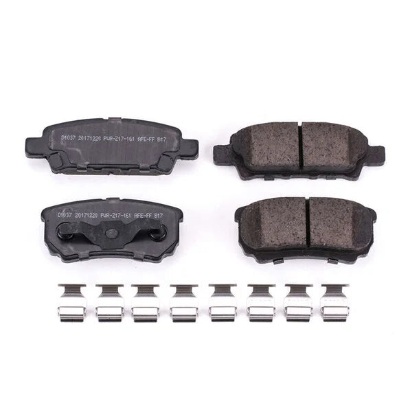 Load image into Gallery viewer, Power Stop 17-866 Z17 Evolution Ceramic Brake Pads- Front for 07-17 Jeep Compass and Patriot
