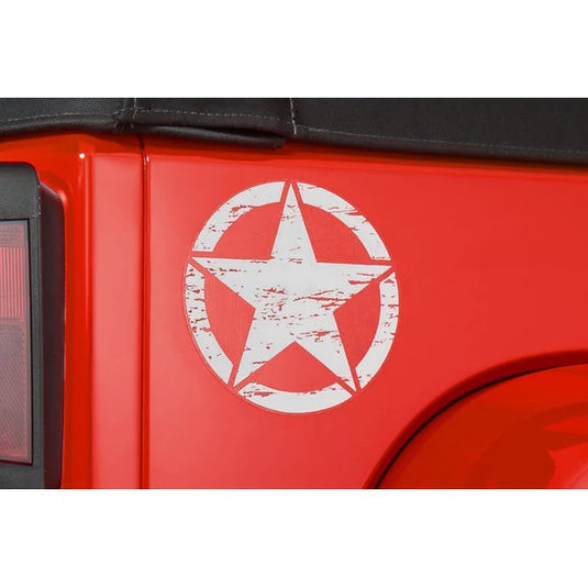 Mopar "Star" Rear Quarter Decal for Jeep Vehicles