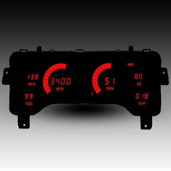 Load image into Gallery viewer, Intellitronix LED Digital Gauge Panel for 97-06 Jeep Wrangler TJ
