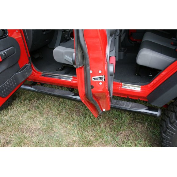 Load image into Gallery viewer, Rugged Ridge Entry Guard Set for 07-18 Jeep Wrangler Unlimited JK 4 Door
