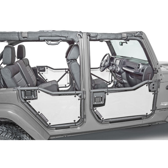 Load image into Gallery viewer, SpiderWebShade ShadeSkins for 07-18 Jeep Wrangler Unlimited JK 4 Door
