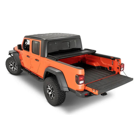 TACTIK 3033109 Tri-Fold Soft Tonneau Cover for 20-24 Jeep Gladiator JT