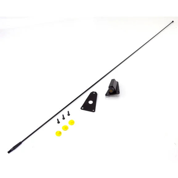 Load image into Gallery viewer, OMIX 17214.02 Radio Antenna Kit in Black for 76-95 Jeep CJ Series &amp; Wrangler YJ
