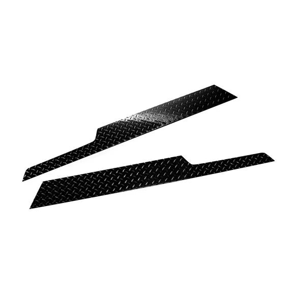 Warrior Products Sideplates without Lip for 97-06 Jeep Wrangler TJ