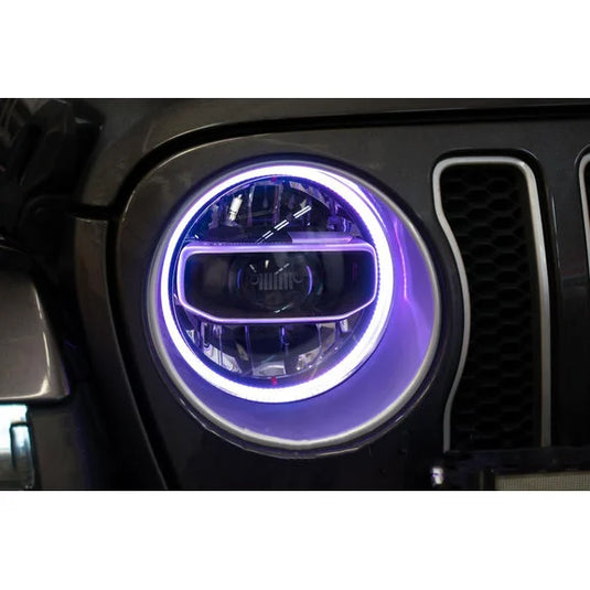 Diode Dynamics DD2290 RGBW HD LED Halos for 18-24 Jeep Wrangler JL & Gladiator JT