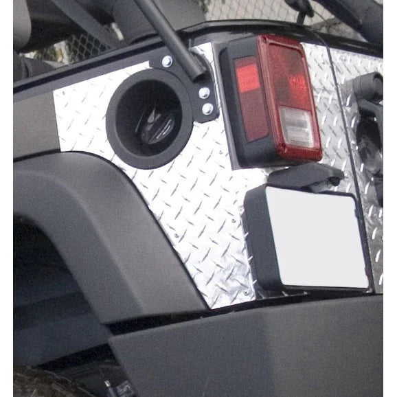 Load image into Gallery viewer, Warrior Products Rear Corners with Holes for 07-18 Jeep Wrangler JK
