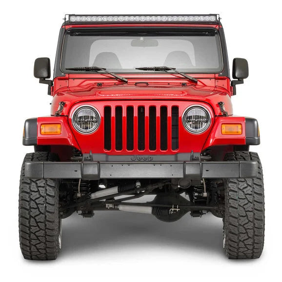 Load image into Gallery viewer, Quadratec J5 LED Light Bar Kit with Windshield Mounting Brackets for 97-06 Wrangler TJ
