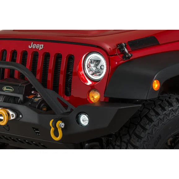 Load image into Gallery viewer, Vision X Vortex Halo LED Headlight Pair for 07-18 Jeep Wrangler JK
