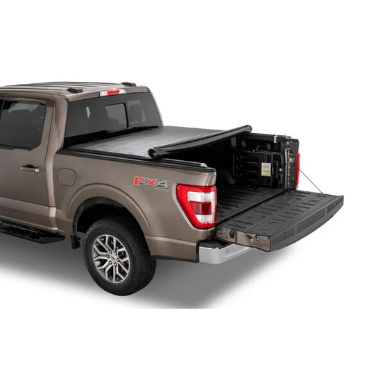 TACTIK Roll-Up Soft Vinyl Truck Bed Tonneau Cover for 15-23 Ford F-150