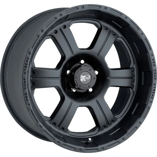 Pro Comp Series 89 Wheel in Black for 07-18 Jeep Wrangler JK and 99-18 Grand Cherokee WJ, WK, & WK2