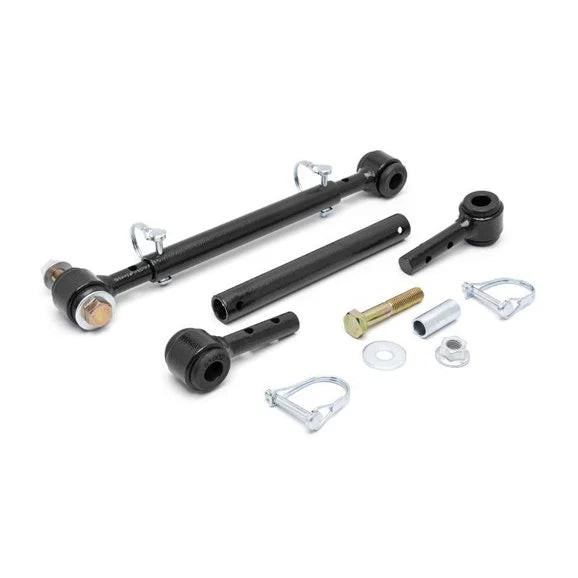 Rough Country 1186 Front Sway Bar Quick Disconnects for 76-95 Jeep CJ & Wrangler YJ