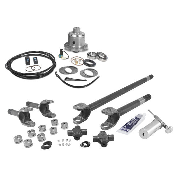 Load image into Gallery viewer, Yukon Gear &amp; Axle Ultimate Chromoly Dana 30 Axle &amp; Zip Air Locker kit for 84-06 Jeep Wrangler TJ, LJ, YJ, Cherokee XJ, &amp; Grand Cherokee ZJ/WJ
