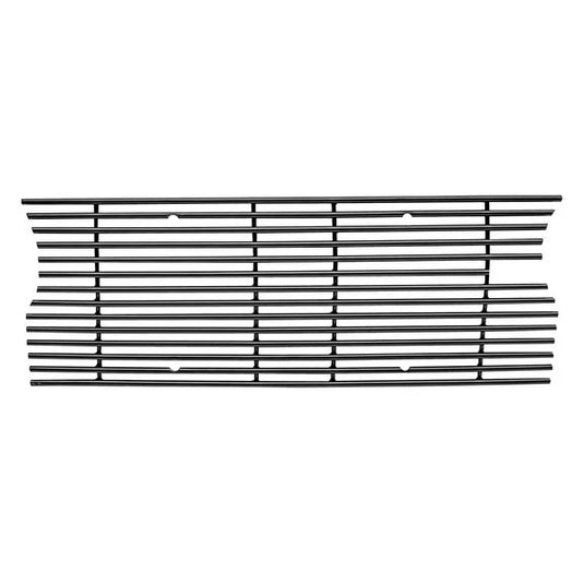 T-Rex 6204941 Round Billet 1-Pc Black Round Grille without Forward Facing Camera for 18-20 Jeep Wrangler JL