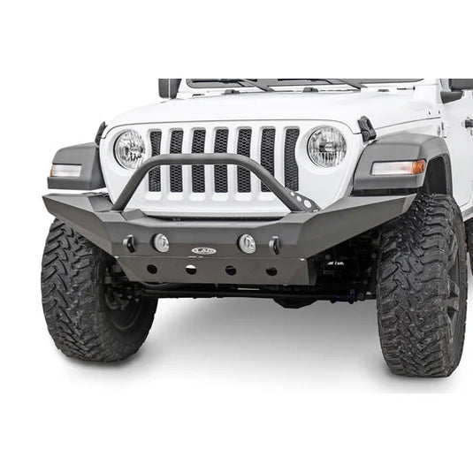 LoD Offroad Destroyer Series Full-Width Front Bumper with Bull Bar for 18-24 Jeep Wrangler JL & Gladiator JT