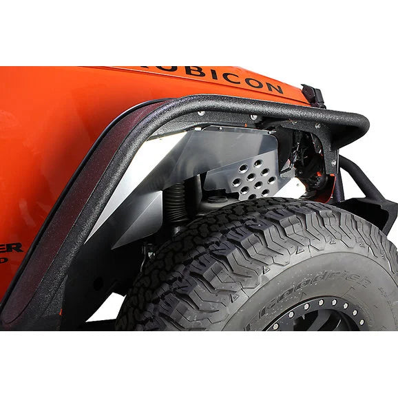 Load image into Gallery viewer, Fishbone Offroad FB33069 Raw Aluminum Inner Fenders for 07-18 Jeep Wrangler JK
